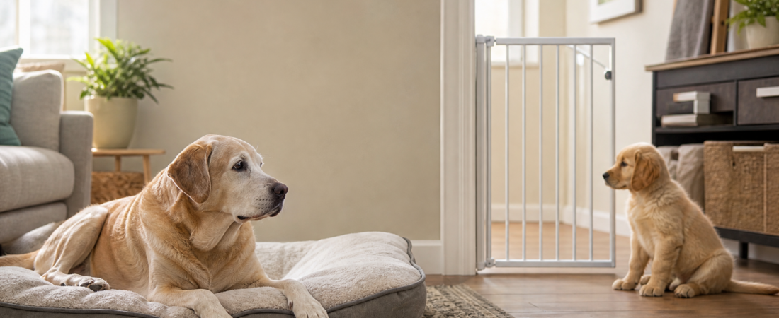 Will My Senior Dog and a New Puppy Get Along?