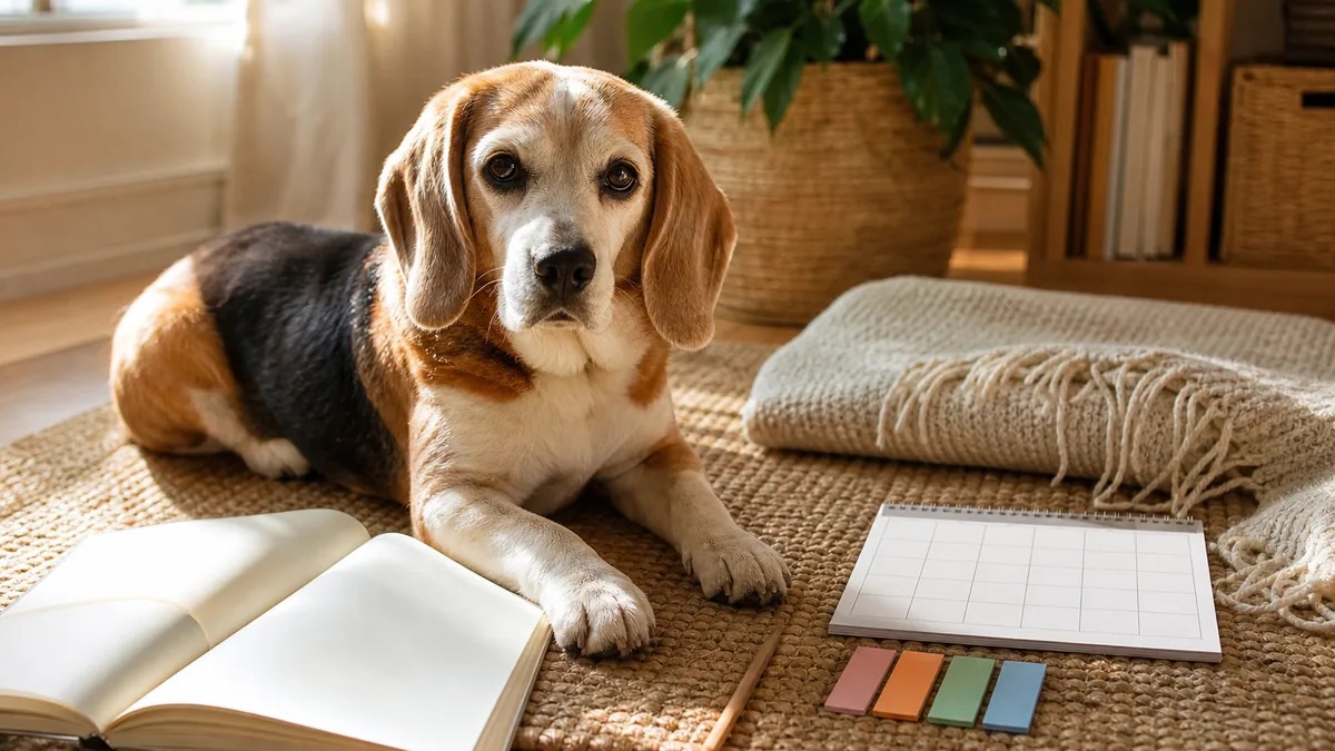 The Senior Dog Symptom Tracker: What to Watch Daily, Weekly, and Monthly